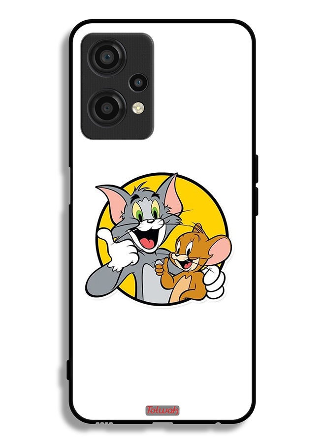 Tolwak OnePlus Nord CE 2 Lite 5G Protective Case Cover Tom And Jerry - Image 2