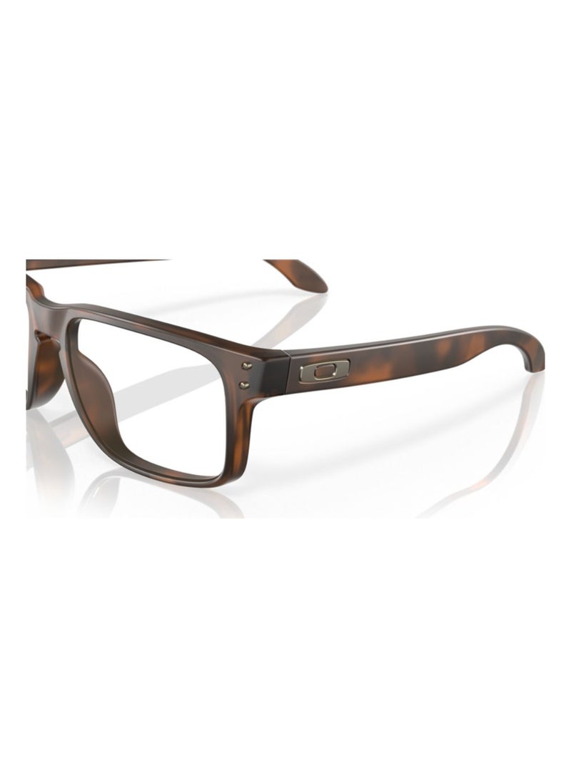 OAKLEY نظارات أوكلي الطبية للرجال مربع - أوو 8156 - حجم العدسة: 56 مم - بني مطفي على شكل سلحفاة - Image 5