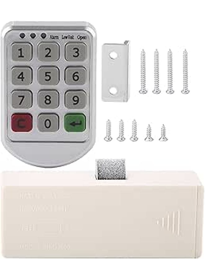 ABS Plastic Electronic Digital Keypad Password Lock For Cabinet Door - Image 1