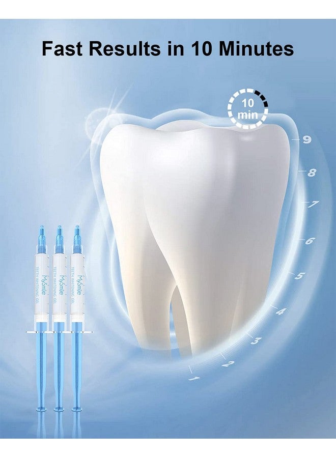 MySmile Teeth Whitening Gel Refills Pack, 6 Non-Sensitive Teeth Whitening Gel Pen, Teeth Whitener Dental Grade Tooth Whitening Gel for Tray, 10 min Fast Result Whitening - Image 2