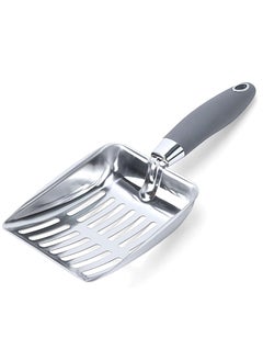 Stainless Steel Cat Litter Scoop Durable and Heavy Duty Kitty Litter Scoop Comfy Sifting  Lifter for Kitty Litter Box
