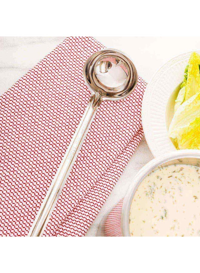 Restaurantware Met Lux 4 Ounce Portion Ladle, 1 Multipurpose Portion Serving Spoon - Does Not Corrode, Dishwashable, Stainless Steel Portion Control Serving Utensil, Premium - Image 3