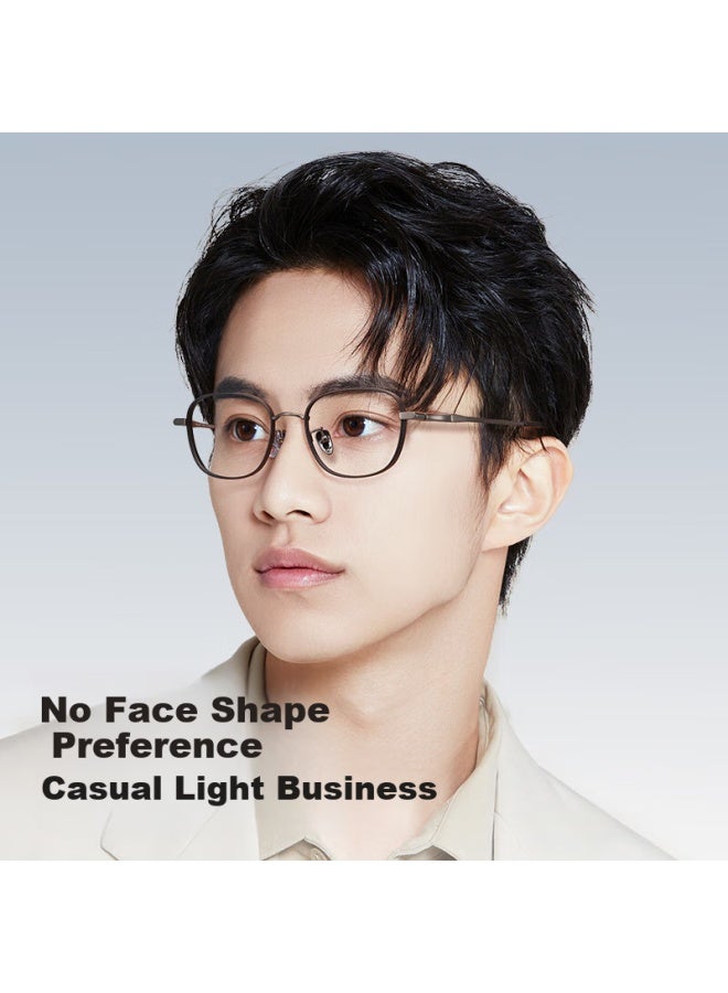 Pulais Blue Light Blocking Prescription Gl For Men, Customizable High Prescription Optical Gl 11085 Matte Black Gun - Image 4