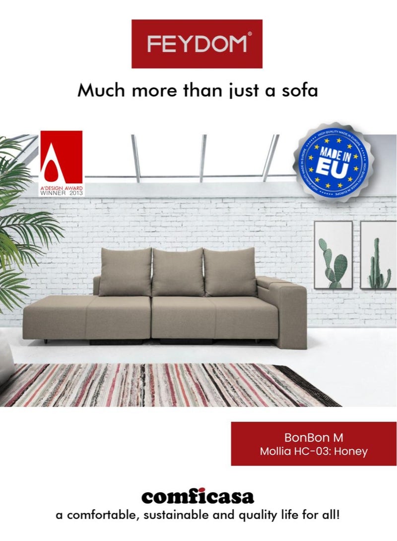 COMFICASA FEYDOM BonBon M - Modular Sofa in Mollia Honey - Image 1