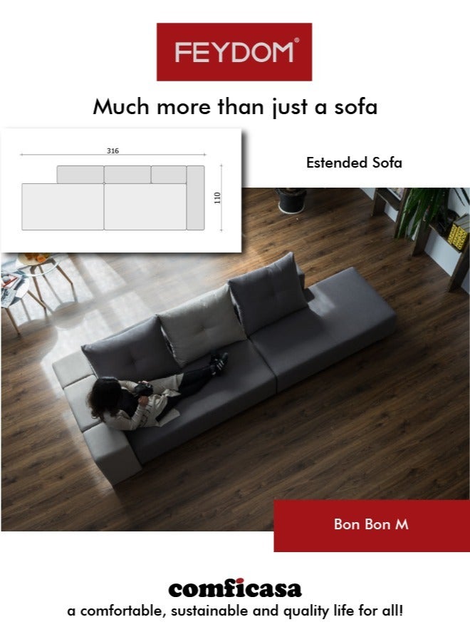 COMFICASA FEYDOM BonBon M - Modular Sofa in Mollia Honey - Image 4