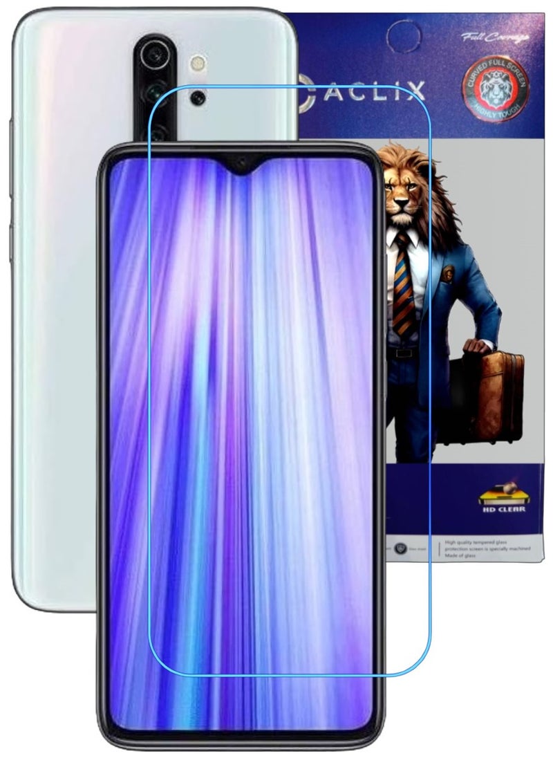 ACLIX Antistatic ESD Dustproof Premium Quality High Definition Clear Tempered Glass Screen Protector Designed For Xiaomi Redmi Note 8 Pro - Image 1