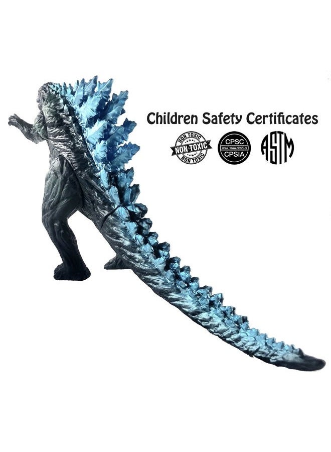 TwCare Set of 2 Mecha Godzilla Earth MechaGodzilla Kiryu Toys, Kaiju Universe Action Figures King of The Monsters Movable Joints Movie Series Soft Vinyl, Travel Bag - Image 2