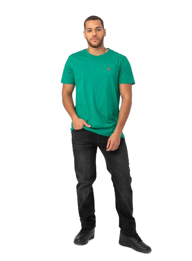 Marco Bergamo Round Neck T-Shirt With Logo  - Image 2