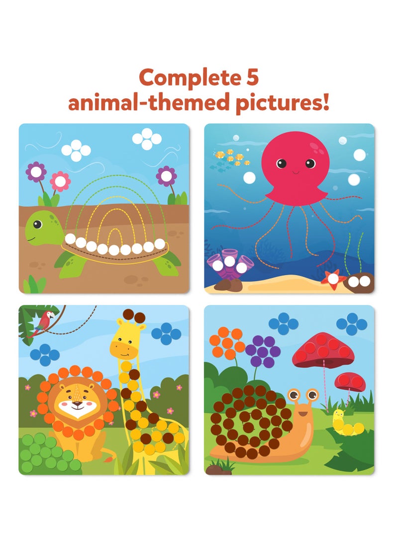 Skillmatics Dot It with Magnets - Animals, Repeatable Art for Kids, Mess-Free, Craft Kits, DIY Creative Activity, Gifts for Boys & Girls Ages 4, 5, 6, 7 - Image 4
