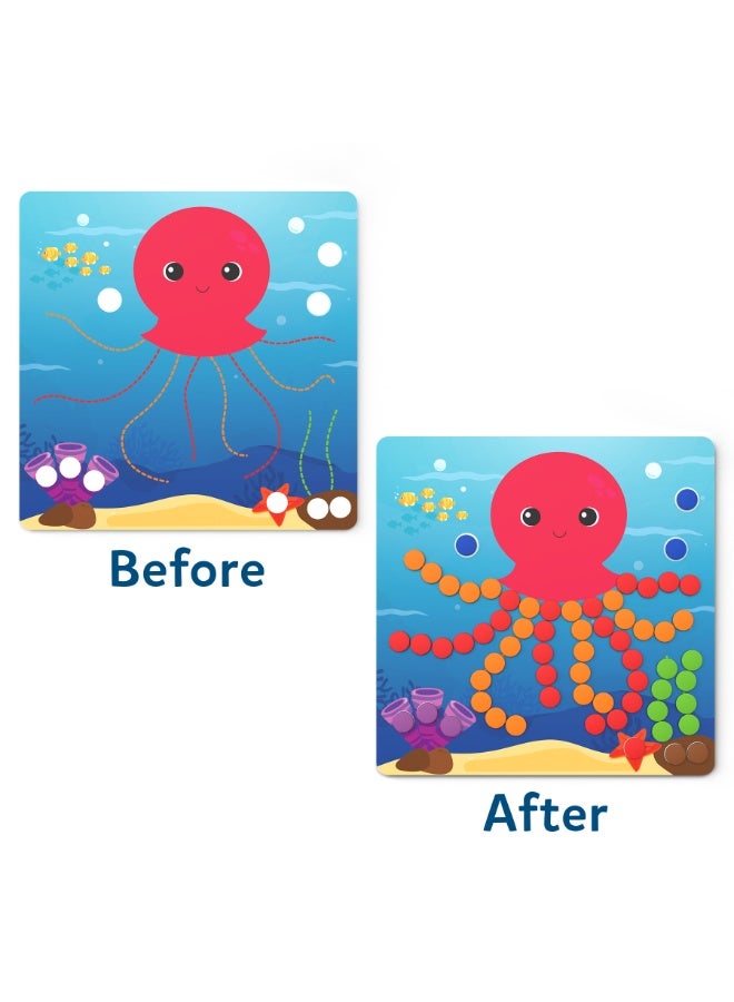 Skillmatics Dot It with Magnets - Animals, Repeatable Art for Kids, Mess-Free, Craft Kits, DIY Creative Activity, Gifts for Boys & Girls Ages 4, 5, 6, 7 - Image 5
