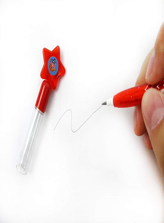 TINYMILLS 24 Pcs Pirate Multi Point Stackable Push Pencil Assortment with Eraser for Pirate Birthday Party Favor Prize Carnival Goodie Bag Stuffers Classroom Rewards Pinata Fillers - Image 5