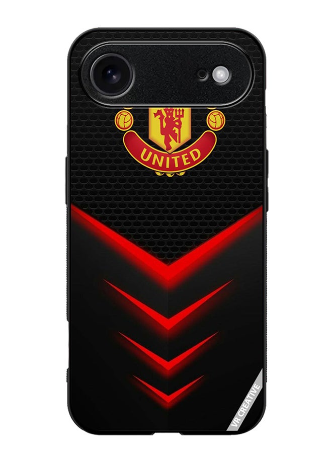 Protective Case Cover For Apple iPhone 17 Air Man United Design Multicolour