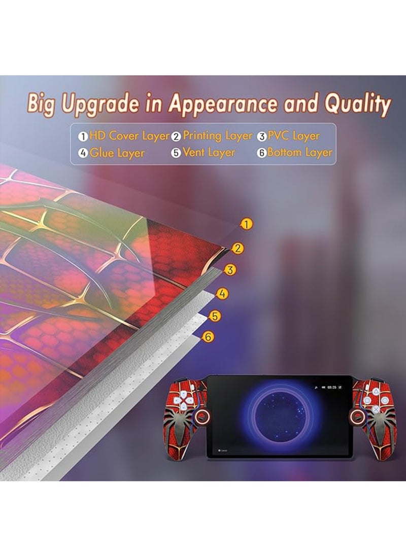 IINE Skin for Playstation Portal Remote Player, PS Portal Skin, Playstation Portal Controller Protective Sticker, Anti Slip, Anti Fingerprint, Anti Water and Anti Scratches  - Image 2