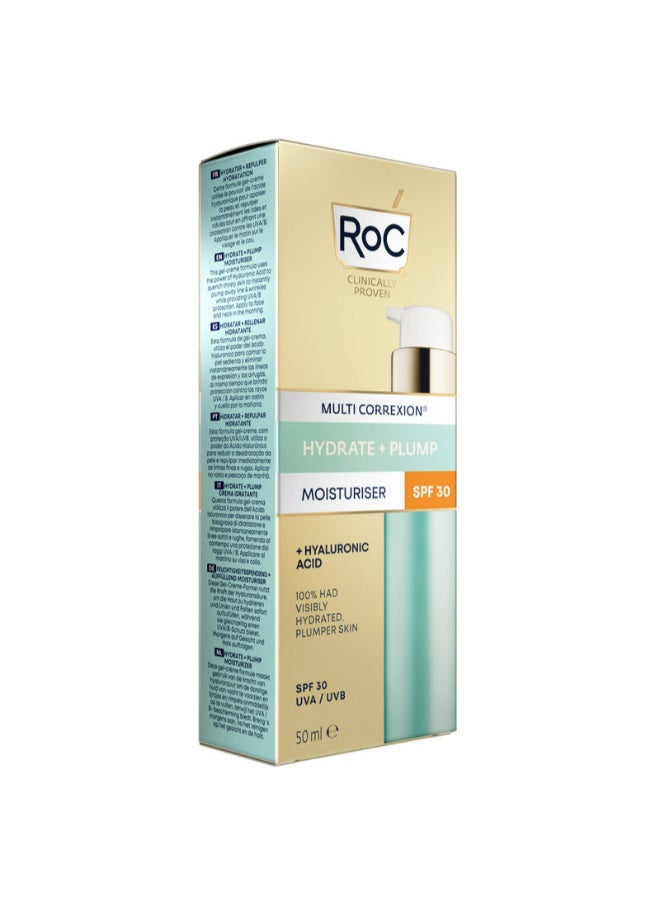 RoC - MULTI CORREXION HYDRATE + PLUMP DAILY MOISTURIZER (SPF 30) 50ML - Image 1