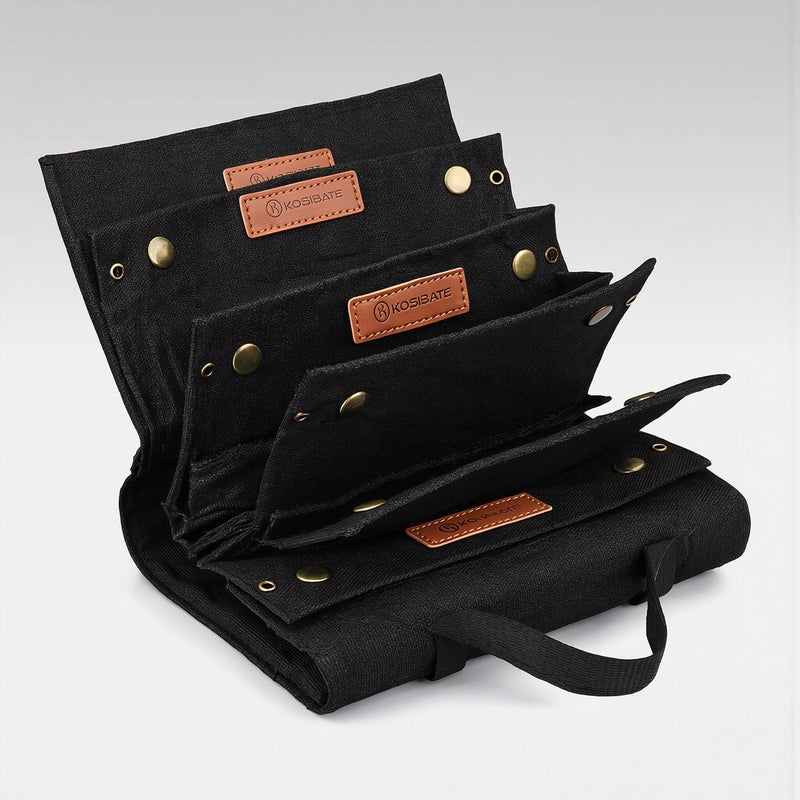 Upgraded Spice Storage Pouch Dual Snap Lock Ventilated Design Reinforced Handle For Outdoor Use - Image 2