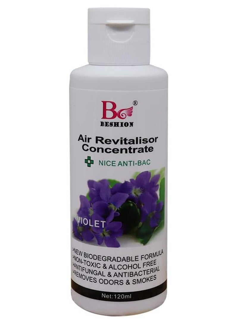 Violet 120ML - Beshion Air Revitalisor Concentrate Water-Soluble Drops For Humidifier - Image 1