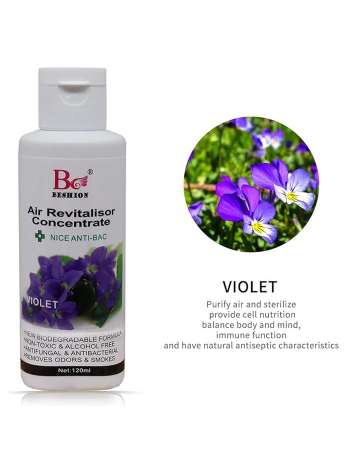 Violet 120ML - Beshion Air Revitalisor Concentrate Water-Soluble Drops For Humidifier - Image 2