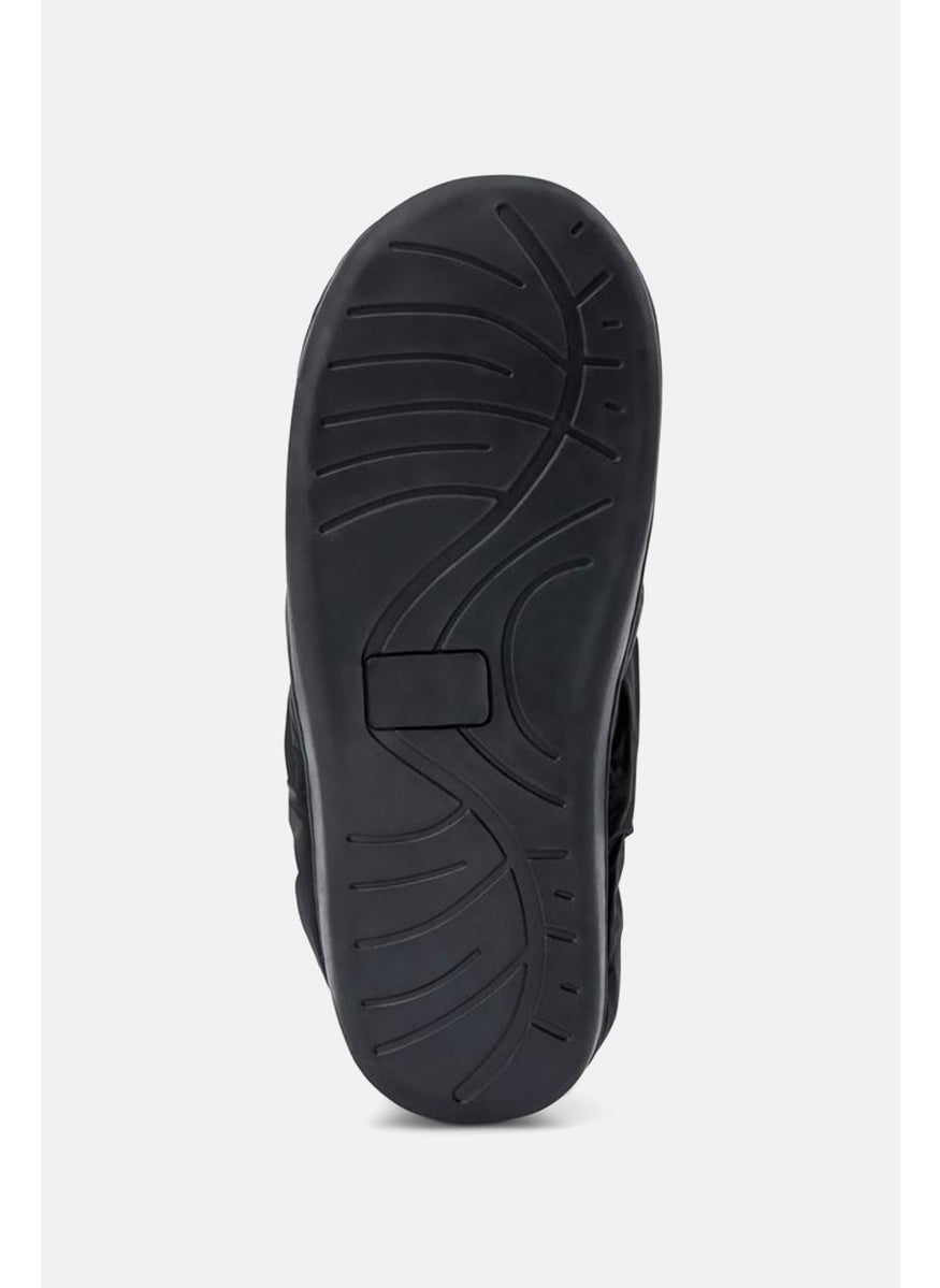 Tchibo Men Quilted Slippers, Black  - Image 3