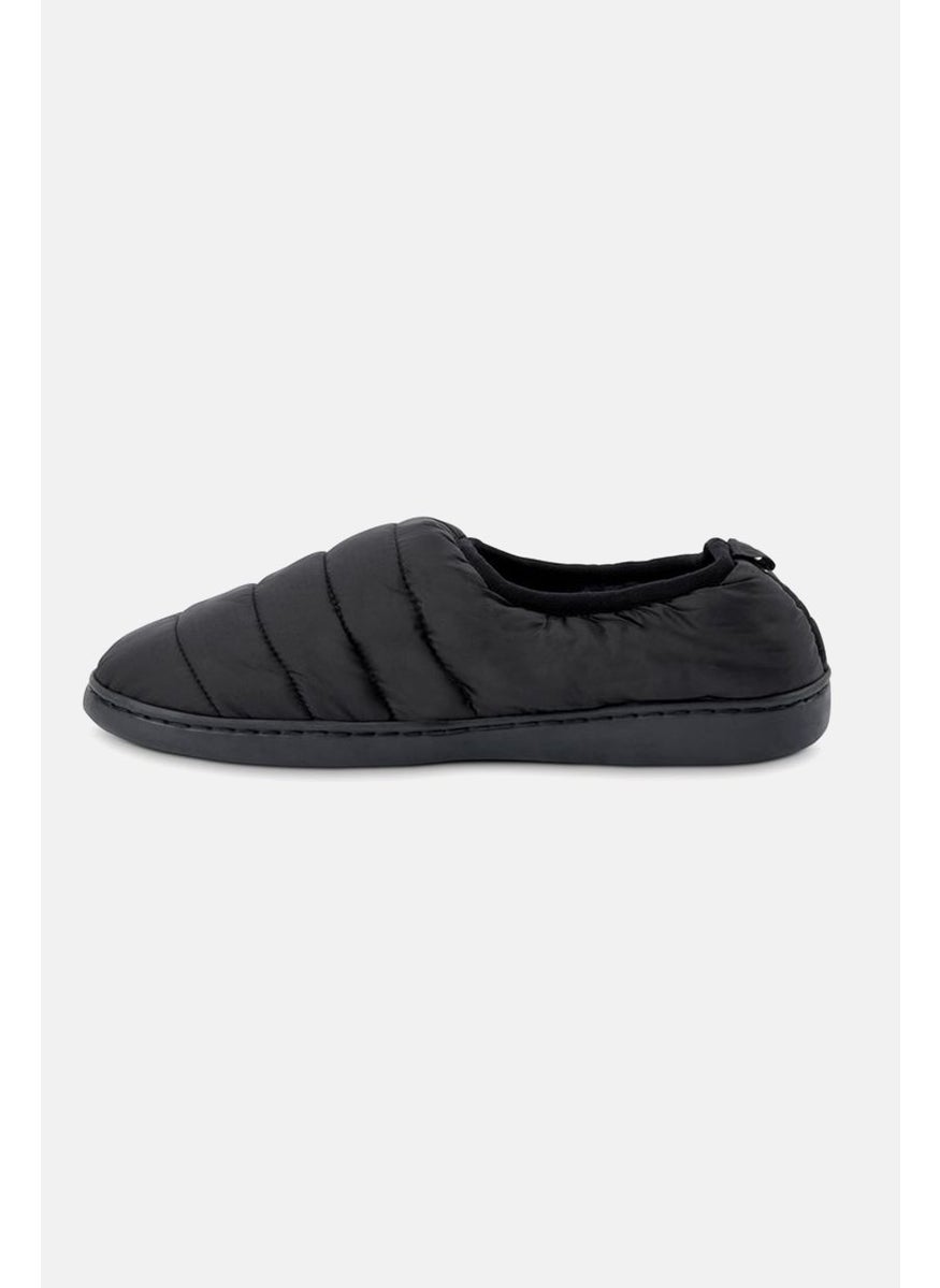 Tchibo Men Quilted Slippers, Black  - Image 5