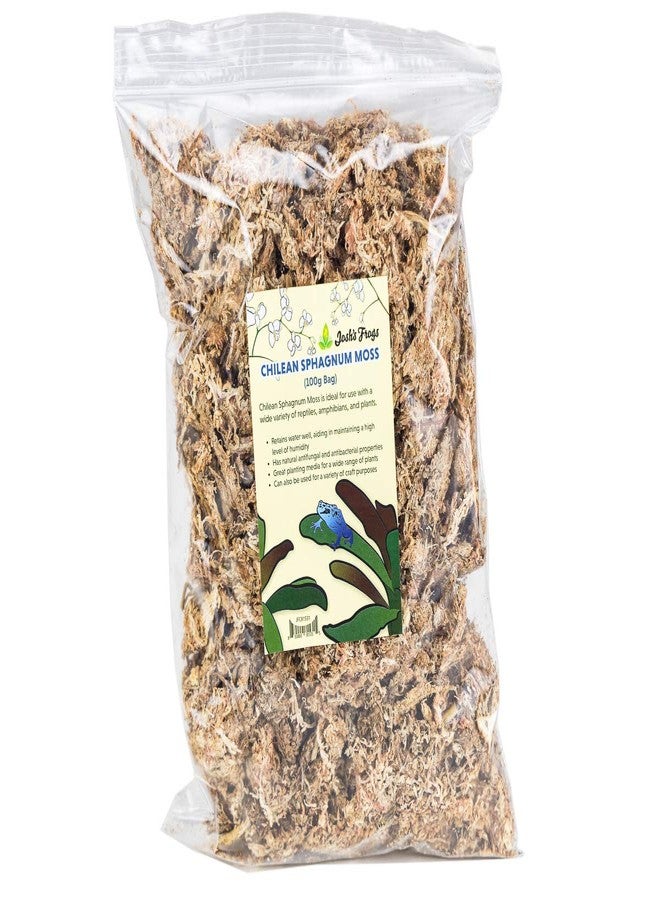 Josh's Frogs Chilean Sphagnum Moss (100g Bag) - Image 1
