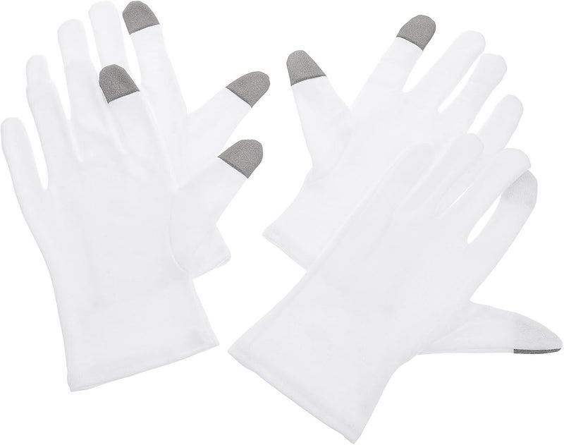 Systematic nationwide ship ABOOFAN Overnight Hand Moisturizing Gloves 2 Pairs Cotton Sleep Gloves Touchscreen Compatible for Dry Skin Care and Beauty Treatment General need oriented design Indoor outdoor use Simple multi-feature universal build Simple multifunctional build Local market compliant trusted quality Air & land transit compatible Classic practical design Surface safe Sufficient order stock Transit damage prevent build Modern practical shape Intercity storage hub Carefully selected solid material Ergonomic build Pop-area nearby warehouse Multi stock guarantee supply Cost saving user oriented build Local available supply Light sturdy raw material Light & sturdy Trendy varied sizing alternatives Scheduled warehouse deliver Experience optimized build Bug proof seal - Image 1