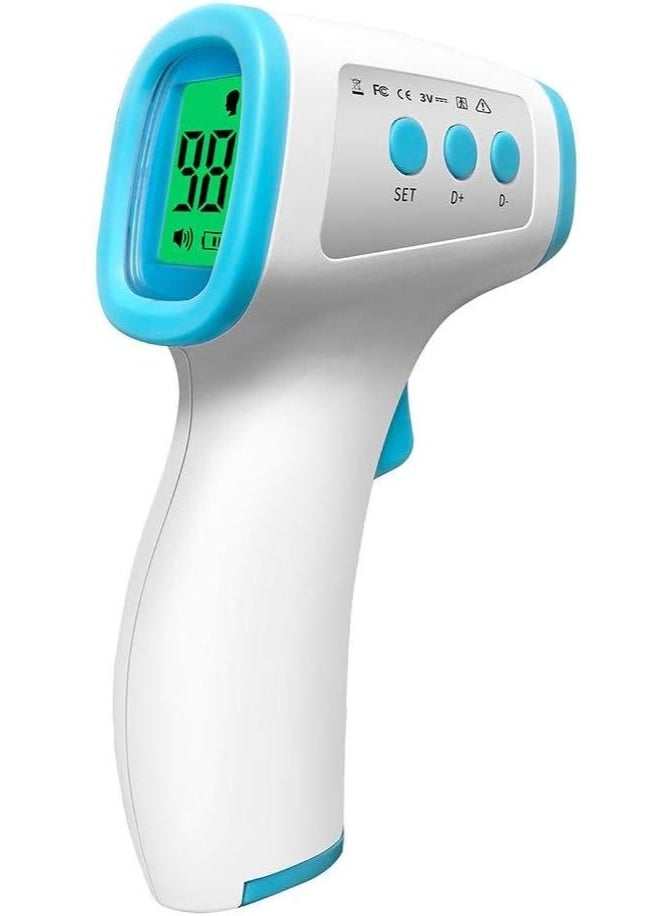 Non-Contact Infrared Thermometer Gun - Instant & Accurate Digital Readings - Safe Medical Device for Adults & Children with 3-Color LCD - Image 1