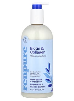 Renpure Plant-Based Conditioner Biotin & Collagen 24 fl oz (710 ml) 