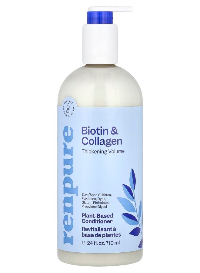 Renpure Plant-Based Conditioner Biotin & Collagen 24 fl oz (710 ml)