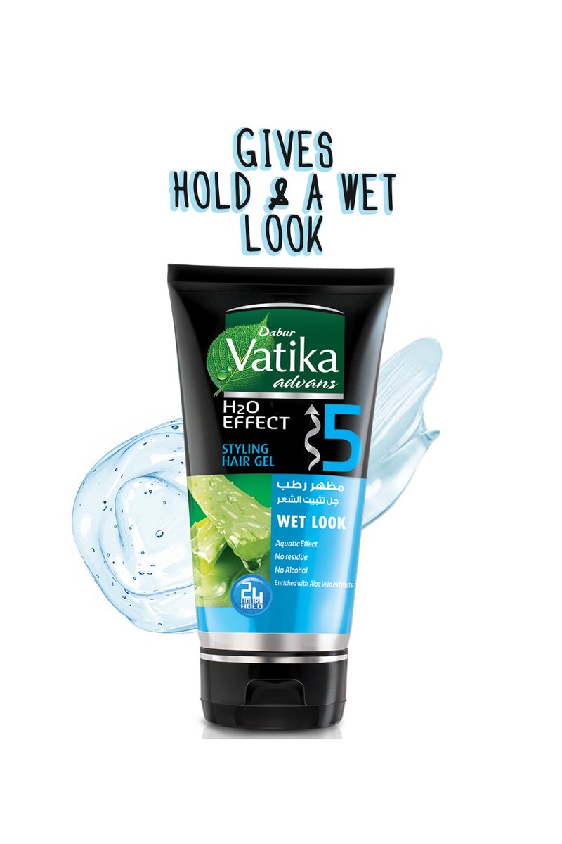 Vatika Naturals Advanced Wet Look Hair Gel With Aloe Vera And Honey Extracts 150ml - Image 2