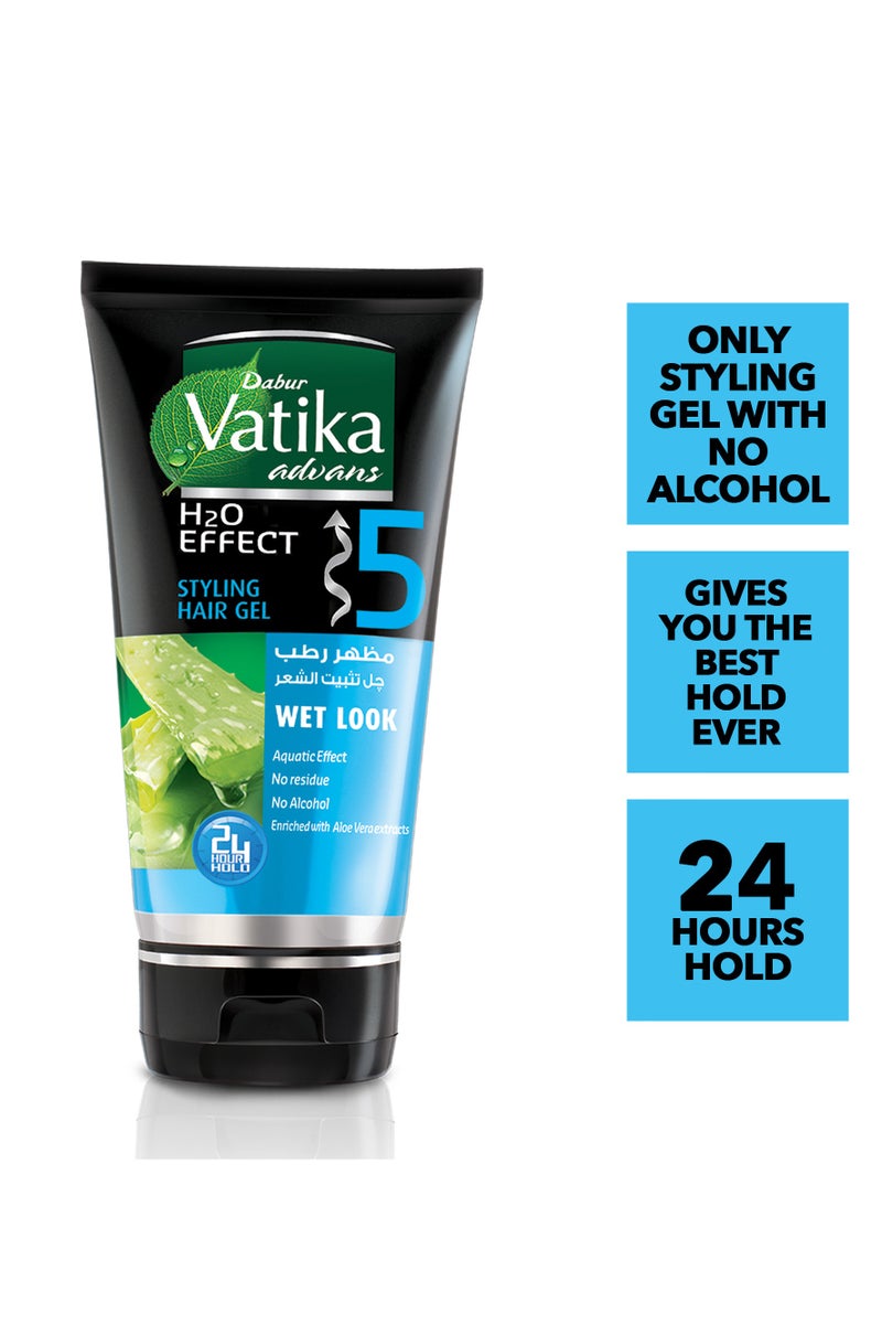Vatika Naturals Advanced Wet Look Hair Gel With Aloe Vera And Honey Extracts 150ml - Image 3