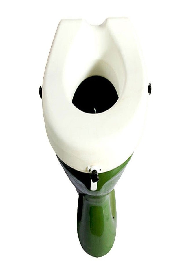 Pedder Johnson Raised Toilet Seat With Clamp 8cm With Bag - Image 2
