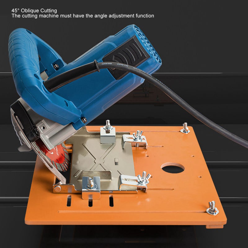 Cutting Machine Base Plate Circular Saw Guide Bottom Board Table Insert Plate for Woodworking Projects 28x25cm - Image 2