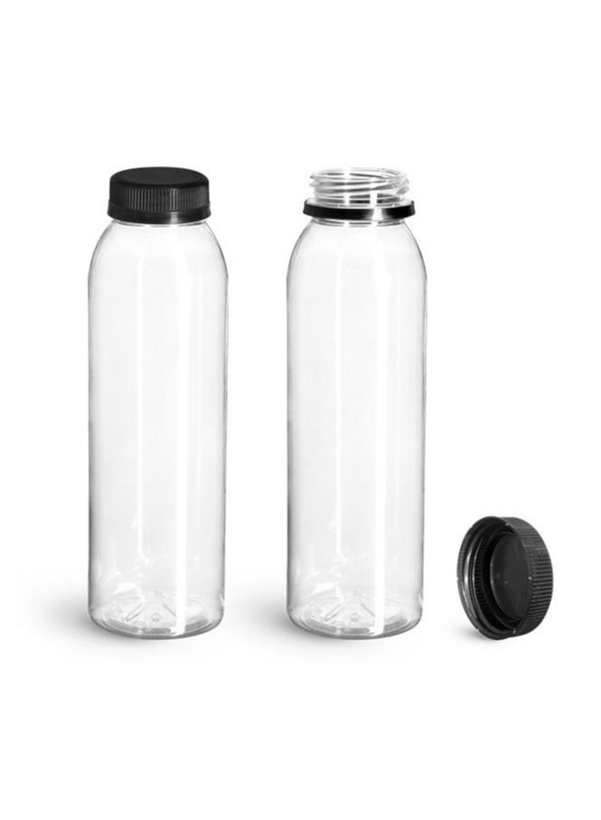 Prodel Pet Bottle Round 300 ML With Antitheft Black Cap - Image 2