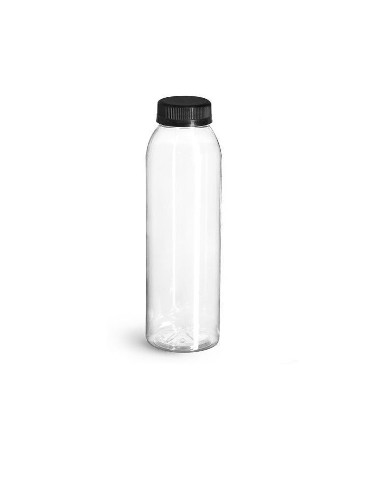 Prodel Pet Bottle Round 300 ML With Antitheft Black Cap - Image 1
