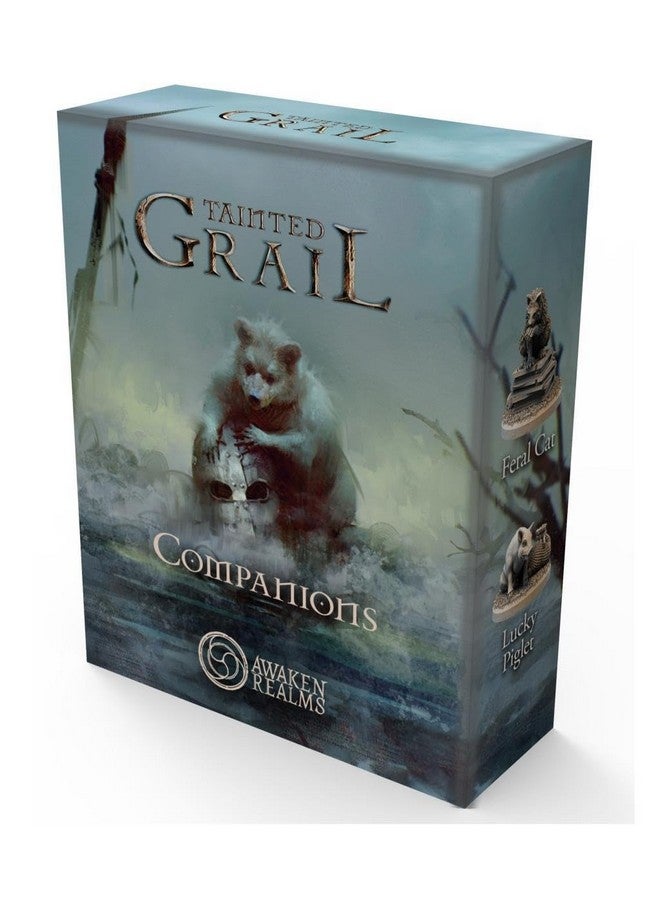 Pegasus Spiele Tainted Grail The Fall of Avalon Companions Miniatures COMPONENT UPGRADE - Enhance Your Gameplay with Detailed Miniatures! Ages 14+, 1-4 Players, 2-3 Hour Playtime