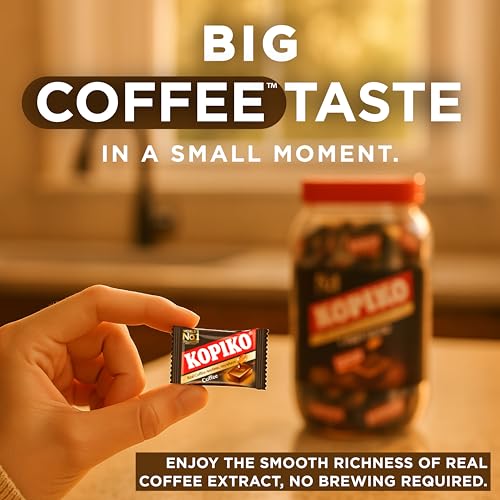 Kopiko Coffee Candy  BoldTasty Hard Candy from Indonesia with Real Coffee Extract  A Satisfying Boost for OntheGo Energy 282oz Jar - Image 5