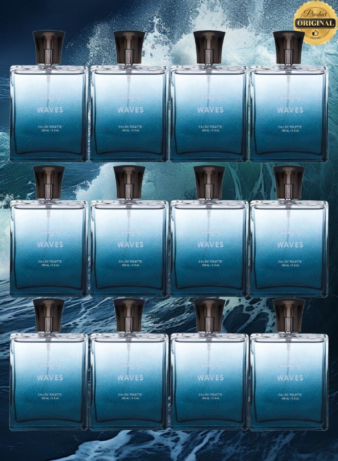 Waves 12 Pieces Waves Perfume 100ML - Image 1