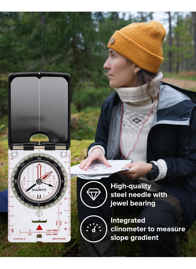 Suunto - SUUNTO MC-2G Global Compass, White - Image 1
