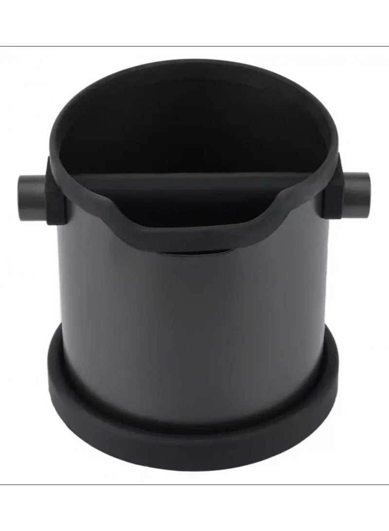 Jarrah Durable ABS Espresso Coffee Knock Box with Removable Bar Large Capacity Waste Bin - Image 1