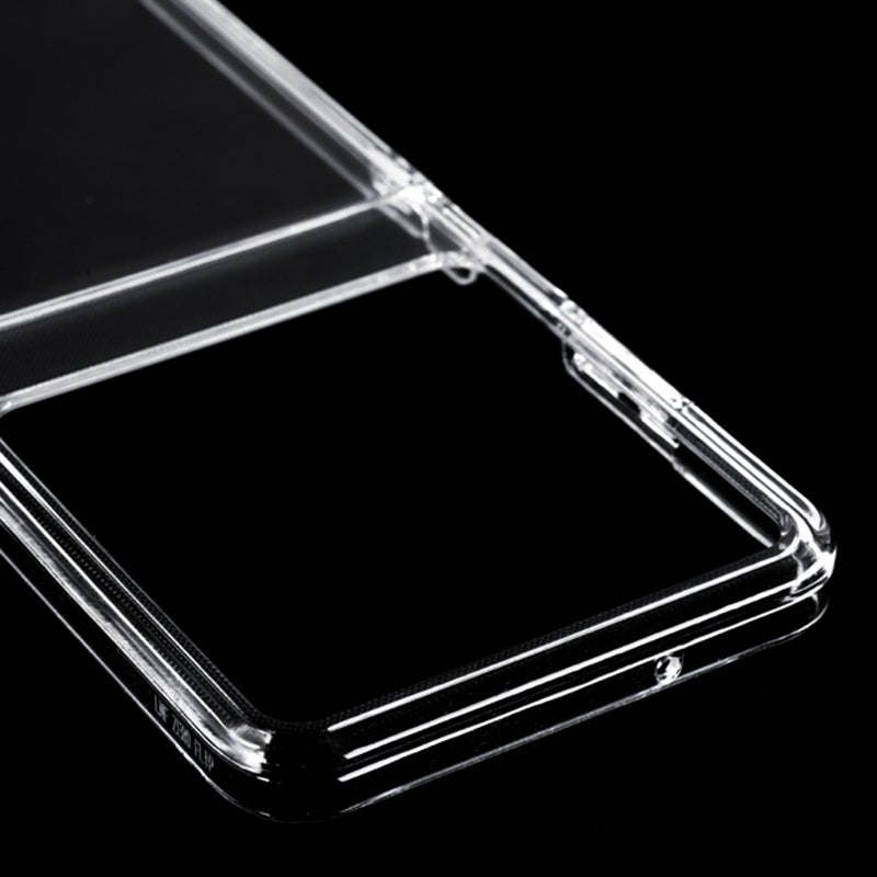 BURAQ Case Cover For infinix Zero Flip Transparent PC Phone Case - Image 3