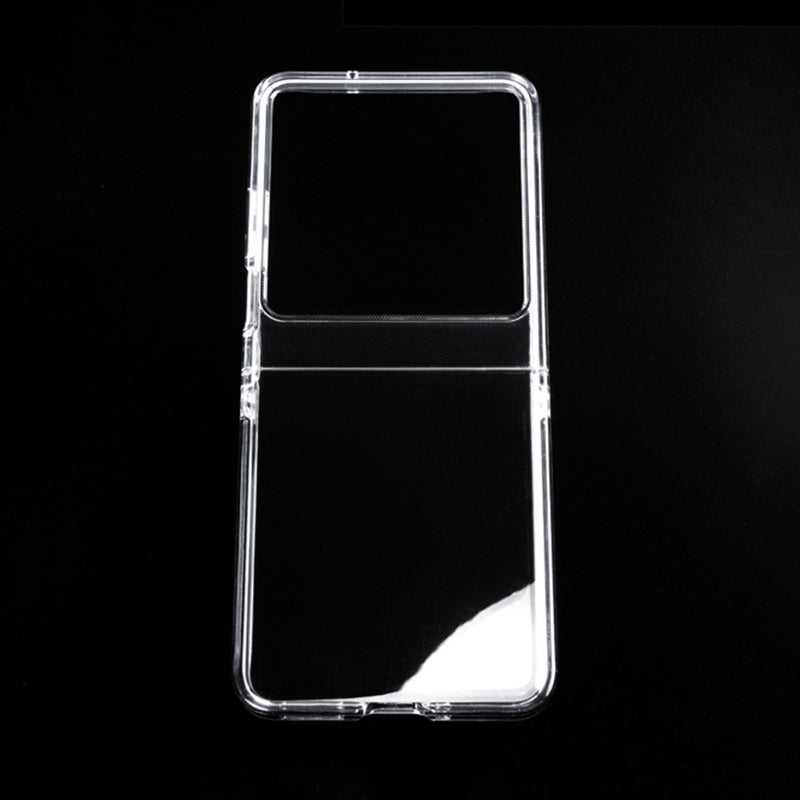 BURAQ Case Cover For infinix Zero Flip Transparent PC Phone Case - Image 1