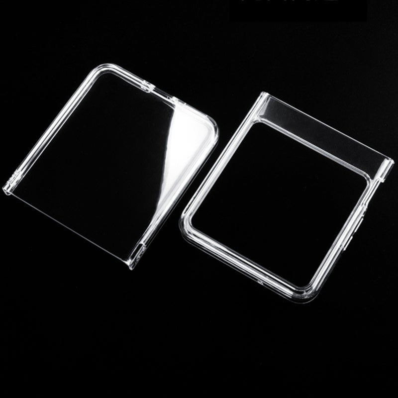 BURAQ Case Cover For infinix Zero Flip Transparent PC Phone Case - Image 4