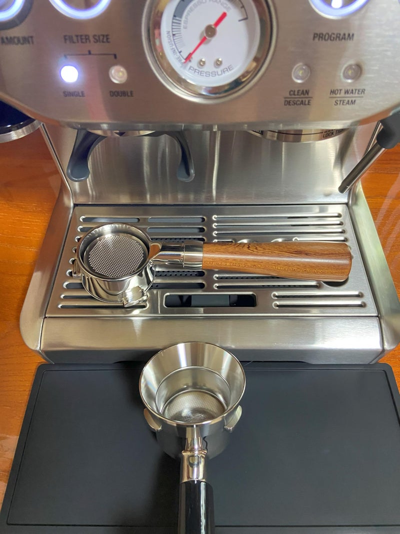 Joytata 58mm Espresso Dosing Funnel Stainless Steel Coffee Dosing Ring Fits 58mm Portafilter Funnel - Image 4