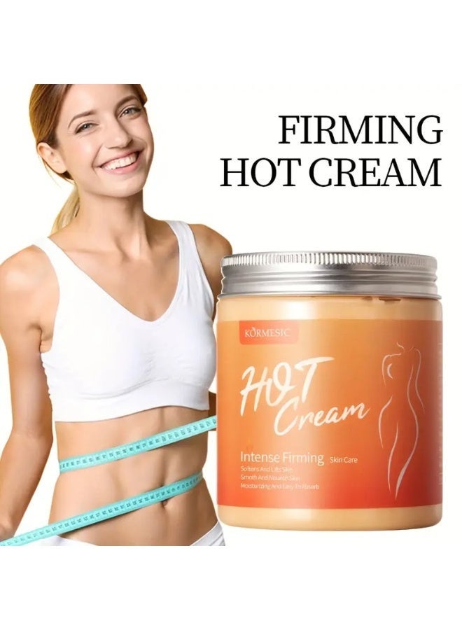 Kormesic Abdominal Fat Burning Cream, Intensive Firming Hot Cream - 250g/8.82oz, Anti-Cellulite Hot Cream, Body Plasticity Cream, Hydrates & Boosts Elasticity for Arms, Thighs, Abdomen, Deep Moisturizing with Glycerin & Vitamin C, Fragrance-Free, Suitable for All Skin Types - Image 4