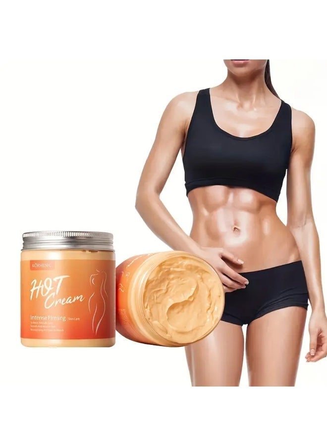 Kormesic Abdominal Fat Burning Cream, Intensive Firming Hot Cream - 250g/8.82oz, Anti-Cellulite Hot Cream, Body Plasticity Cream, Hydrates & Boosts Elasticity for Arms, Thighs, Abdomen, Deep Moisturizing with Glycerin & Vitamin C, Fragrance-Free, Suitable for All Skin Types - Image 5