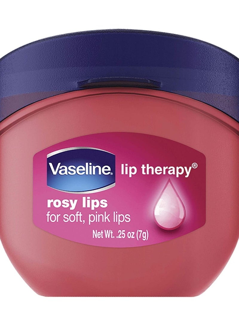 Vaseline Lip Therapy Rosy Lips Flavor Dry Chapped Lips 7g - Image 2