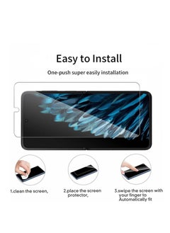 RINCO Screen Protector for Oppo Find N2 Flip, TPU Soft Protective Film+Back Screen Protector, [Fingerprint Recognition] [Case Friendly] [Full Coverage], TPU Ultra HD Soft Film for Oppo Find N2 Flip  - Image 4