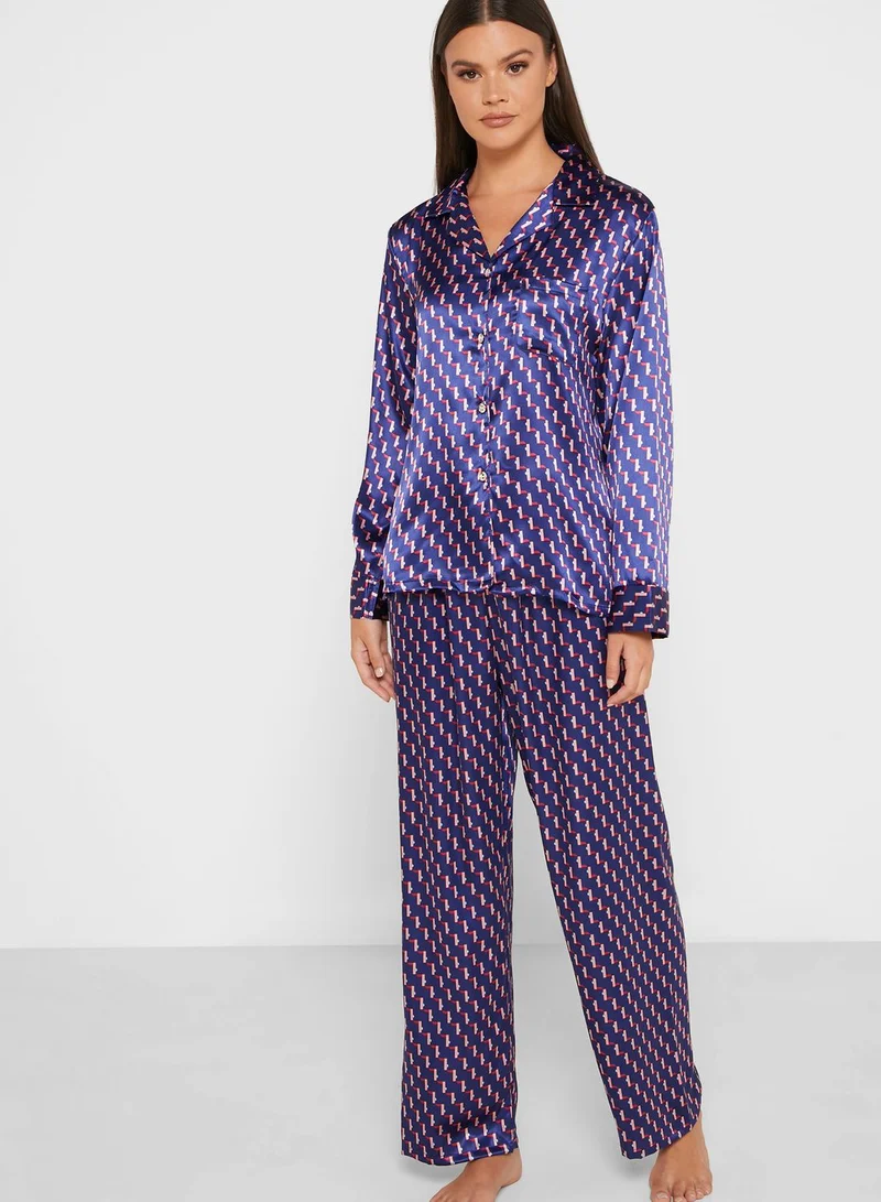 ELLA Printed Pyjama Set