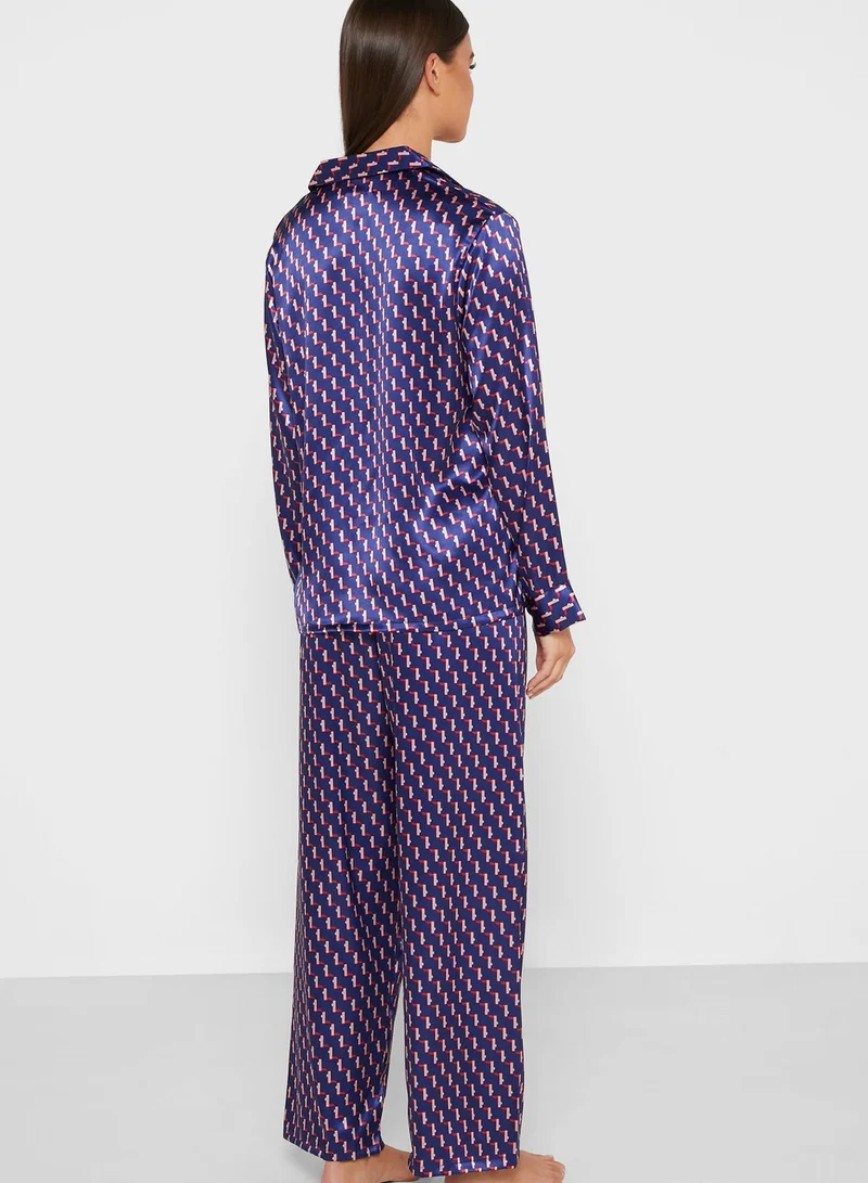 ELLA Printed Pyjama Set