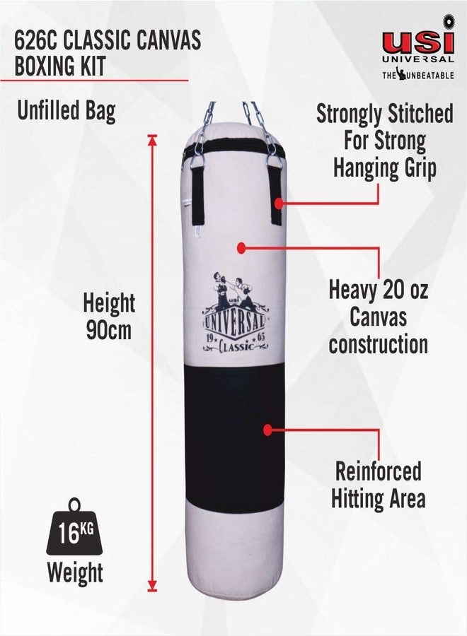 USI Canvas Punch Bag -UNFILLED - 626C_90 - Image 3